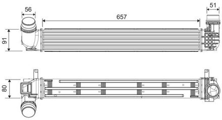 Renault Intercooler 818878