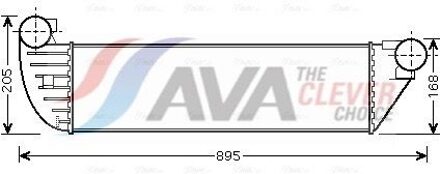 Renault Intercooler, inlaatluchtkoeler RTA4397