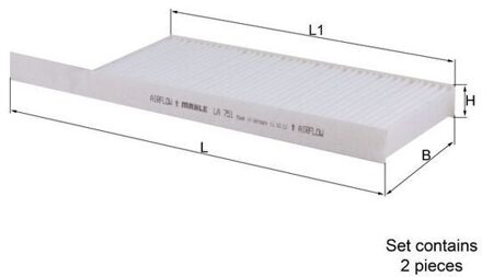 Renault Interieurfilter LA751S