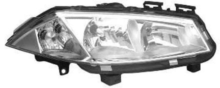 Renault KOPLAMP RECHTS MET KNIPPERLICHT tot 2/'06 H1+H7