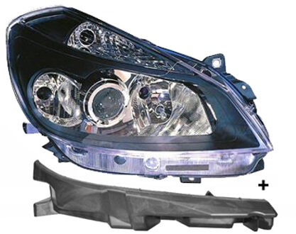 Renault KOPLAMP RECHTS MET KNIPPERLICHT tot 2/'08 H7+H7+H1 inclusief MOTOR