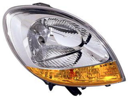 Renault KOPLAMP RECHTS MET KNIPPERLICHT vanaf '03 ORANJE