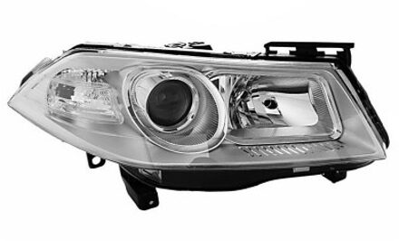 Renault KOPLAMP RECHTS MET KNIPPERLICHT vanaf 3/'06 H1+H7 inclusief MOTOR