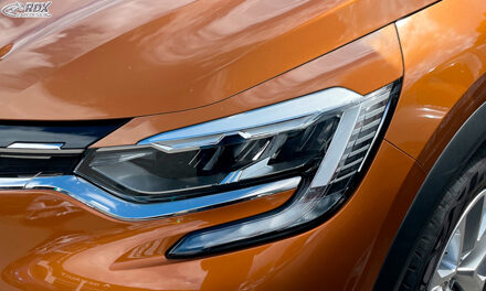 Renault Koplampspoilers passend voor Renault Captur II 2020- (ABS) RDKRE05