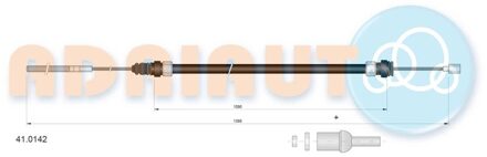 Renault Koppelingkabel 410142