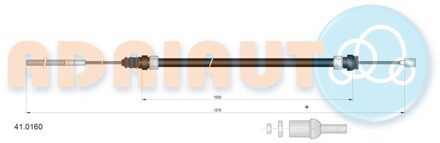 Renault Koppelingkabel 410160