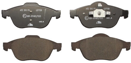 Renault Low dust Keramische remblokken 13047071592