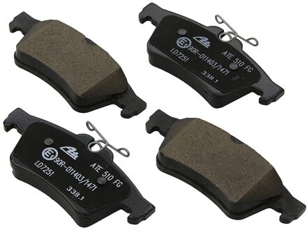 Renault Low dust Keramische remblokken 13047072512