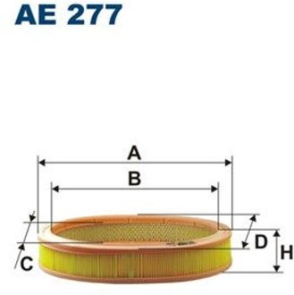 Renault Luchtfilter AE277