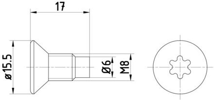 Renault Montageschroef PAG0004