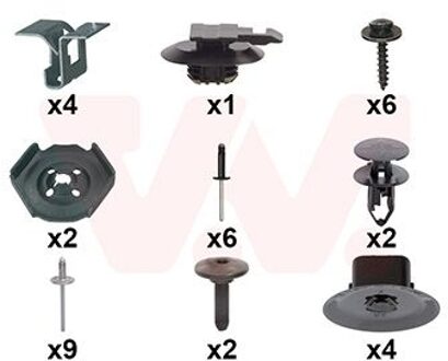 Renault Montageset Achterbumper 4368793