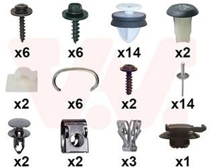 Renault Montageset Achterbumper 4403793