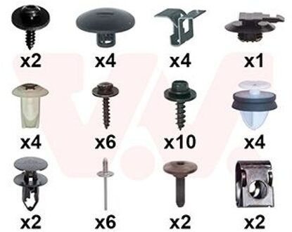 Renault Montageset Achterbumper 4415793