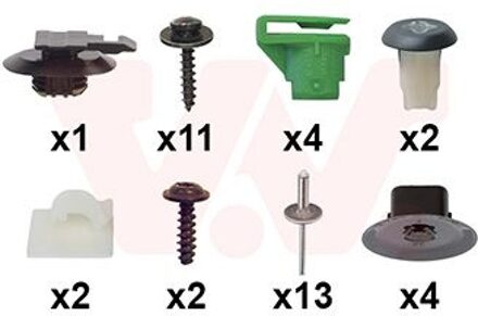 Renault Montageset Achterbumper 4422793