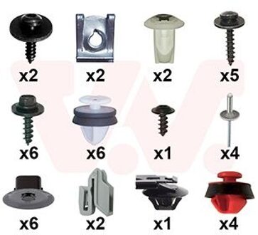 Renault Montageset Achterbumper 4424793