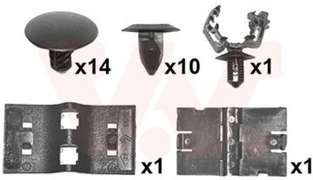 Renault montageset motorkap 4407797