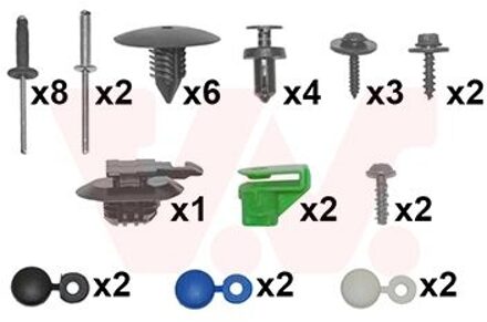 Renault montageset voorbumper 4328794
