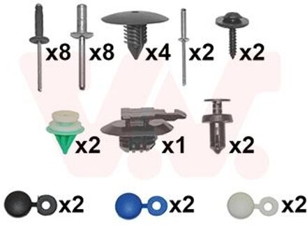 Renault montageset voorbumper 4331794