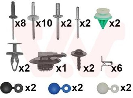 Renault montageset voorbumper 4333794