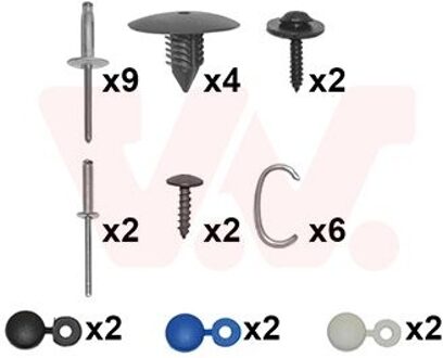 Renault montageset voorbumper 4373794