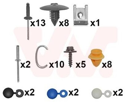 Renault montageset voorbumper 4386794