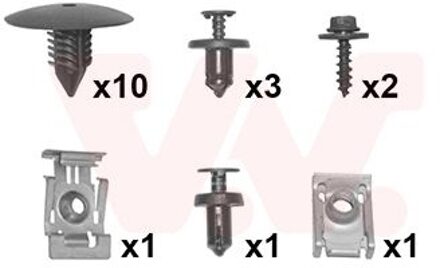 Renault montageset voorspatbord 4328796