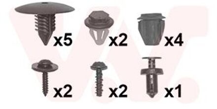 Renault montageset voorspatbord 4371796