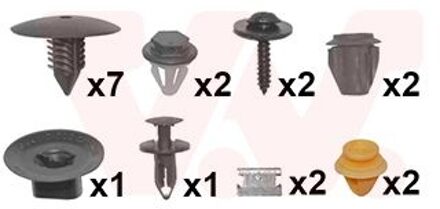 Renault montageset voorspatbord 4373796