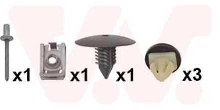 Renault montageset voorspatbord 4407796