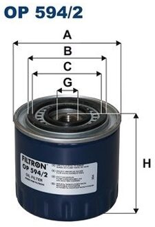 Renault Oliefilter OP5942