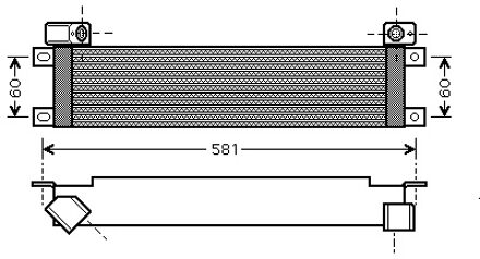 Renault OLIEKOELER 2.2 Turbo Diesel 43003289