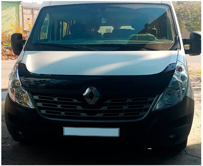 Renault Oneway Motorkapbeschermer (steenslagcover) passend voor Renault Master 3e Gen. Facelift 2014-2018 OWBP04029