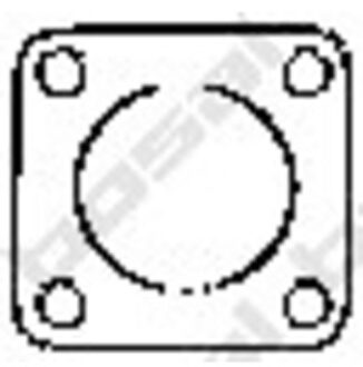 Renault Pakking, uitlaatpijp 256093