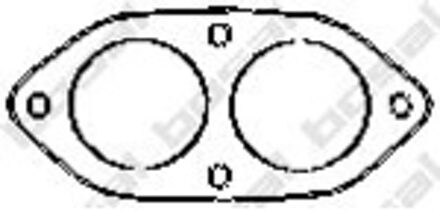 Renault Pakking, uitlaatpijp 256947