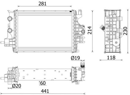Renault Radiateur CR2634000P