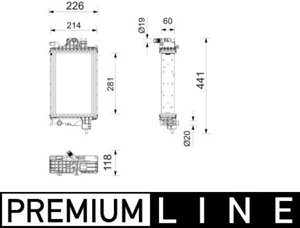 Renault Radiateur CR2804000P