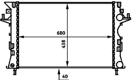 Renault Radiateur CR462000P