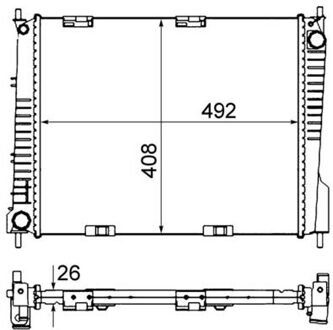 Renault Radiateur CR841000S