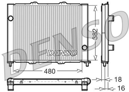 Renault Radiateur DRM23099