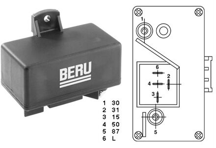 Renault Regeleenheid, gloeitijd