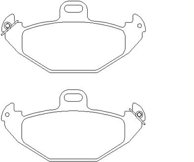 Renault Remblokken set 2196502