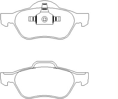Renault Remblokken set 2321502