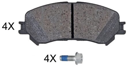 Renault Remblokken set 35145