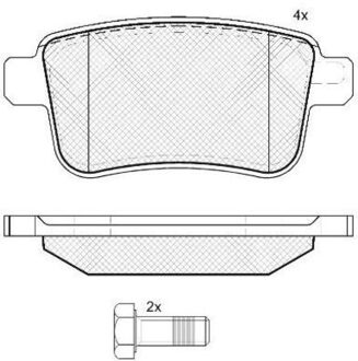 Renault Remblokken set