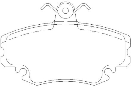 Renault Remblokken set