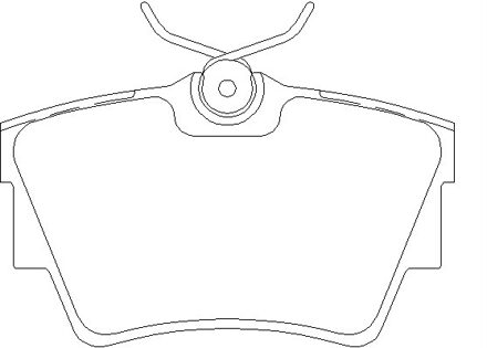 Renault Remblokken set