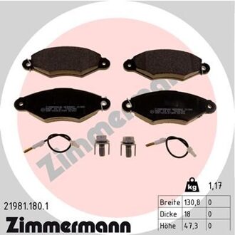 Renault Remblokkenset 219811801