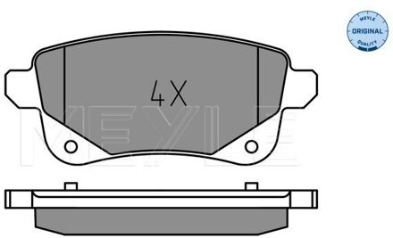 Renault Remblokkenset, schijfrem 0252482016