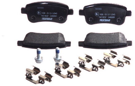 Renault Remblokkenset, schijfrem 2482001