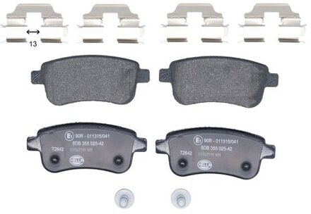 Renault Remblokkenset, Schijfrem 8db 8DB355025421